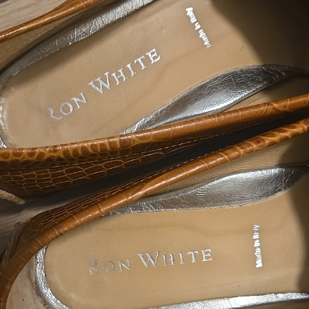 Ron White Yaleema Driving Moccasins Sz 40 - Picture 3 of 8